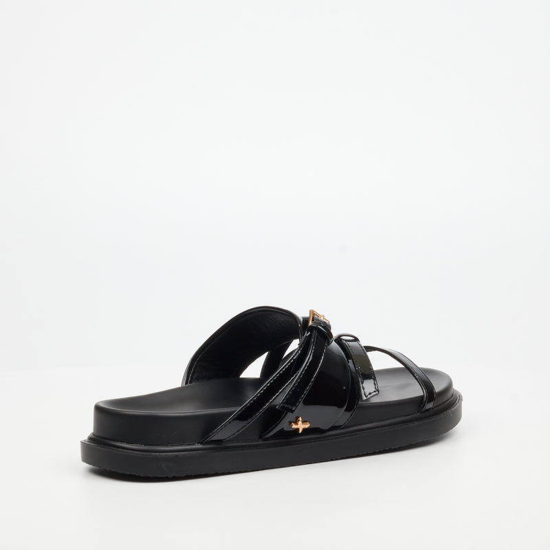 Rock & Co Supreme 7 Sandal - Black footwear Rocknco