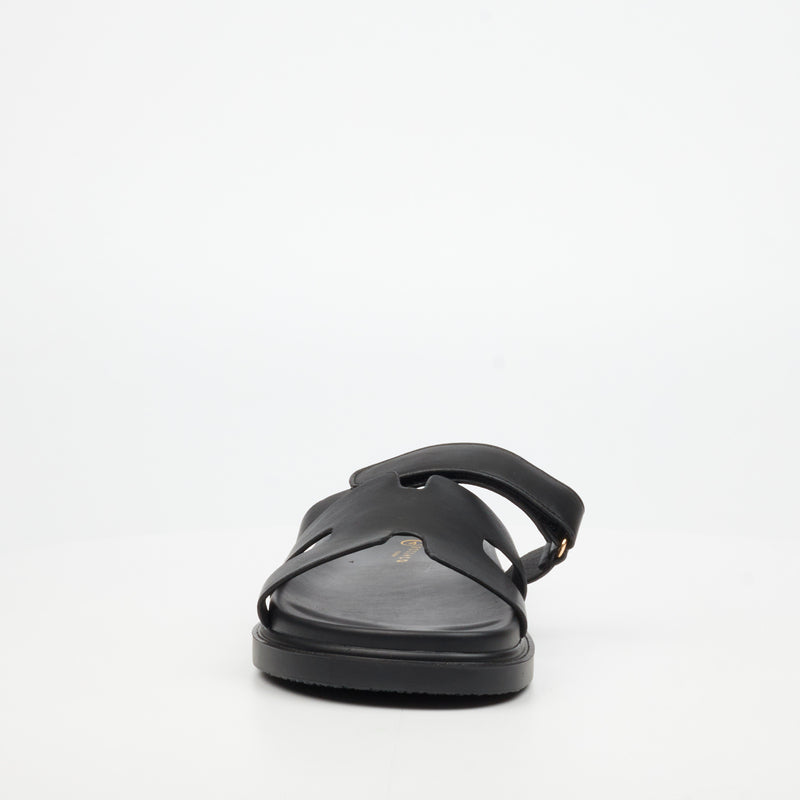 Rock & Co Supreme 8 Sandal - Black footwear Rocknco