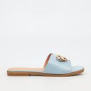 Miss Black Syrup 1 Sandal - Blue footwear Miss Black