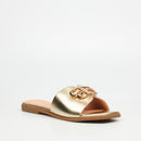 Miss Black Syrup 1 Sandal - Gold footwear Miss Black