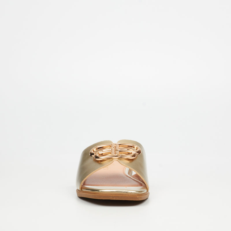 Miss Black Syrup 1 Sandal - Gold footwear Miss Black