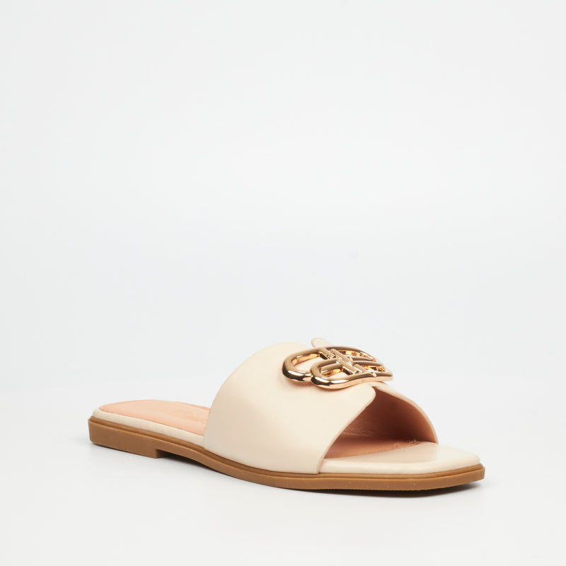 Miss Black Syrup 1 Sandal - Nude footwear Miss Black