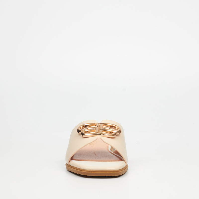 Miss Black Syrup 1 Sandal - Nude footwear Miss Black