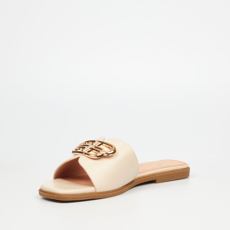 Miss Black Syrup 1 Sandal - Nude footwear Miss Black