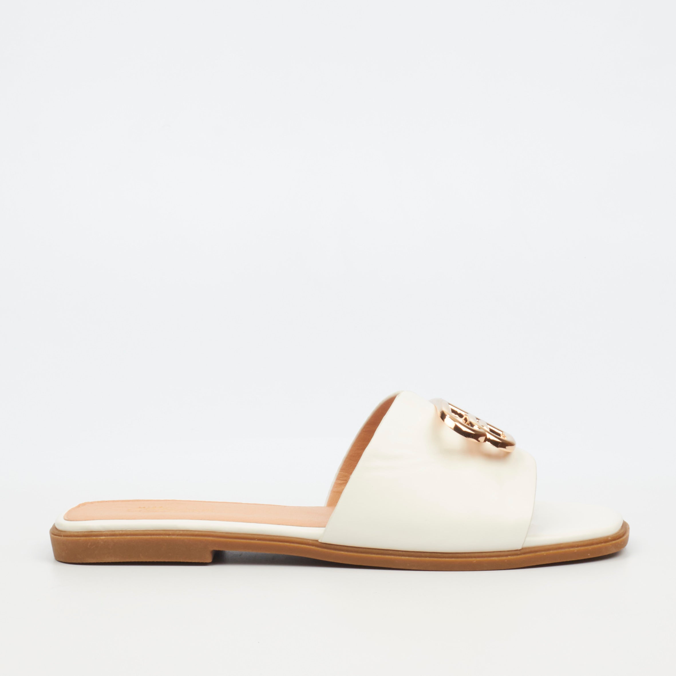 Miss Black Syrup 1 Sandal - White