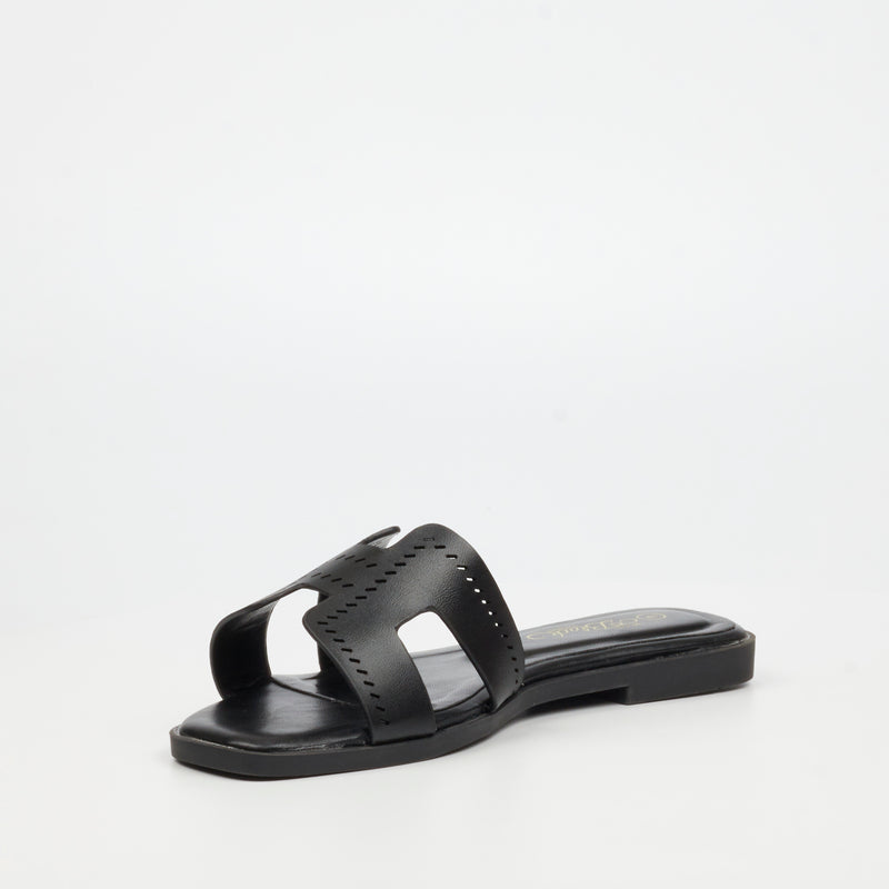 Miss Black Syrup 2 Sandal - Black footwear Miss Black