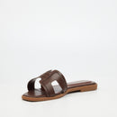 Miss Black Syrup 2 Sandal - Chocolate footwear Miss Black
