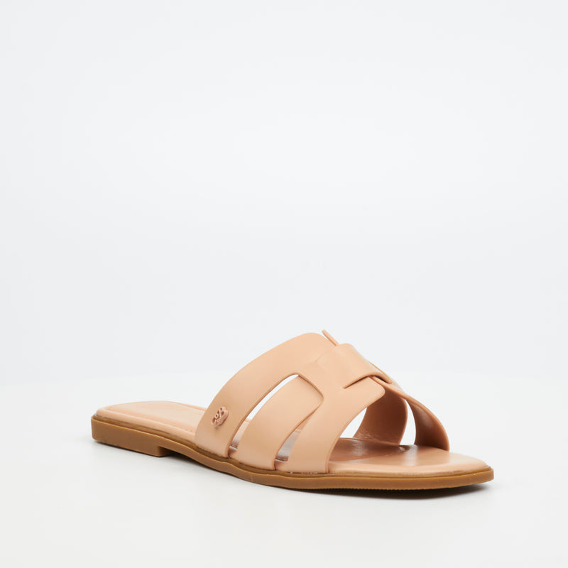 Miss Black Syrup 2 Flat Sandal - Pink footwear Miss Black   