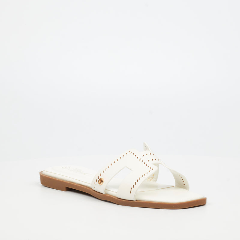 Miss Black Syrup 2 Sandal - White footwear Miss Black