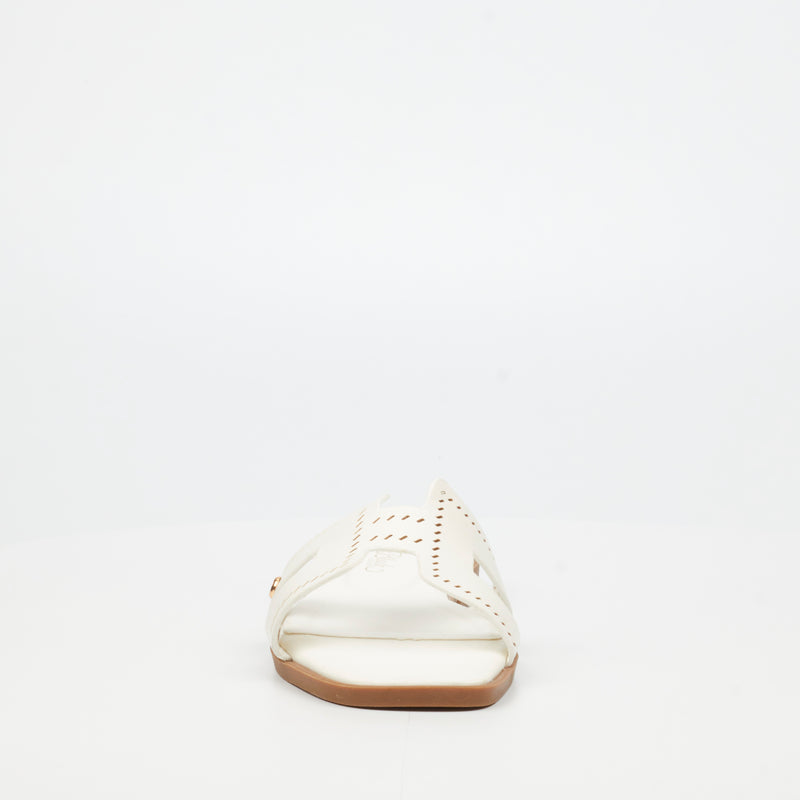 Miss Black Syrup 2 Sandal - White footwear Miss Black