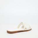 Miss Black Syrup 2 Sandal - White footwear Miss Black