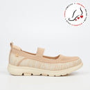 Heart & Sole Taaliyah 1 Sneaker - Beige footwear Heart & Sole