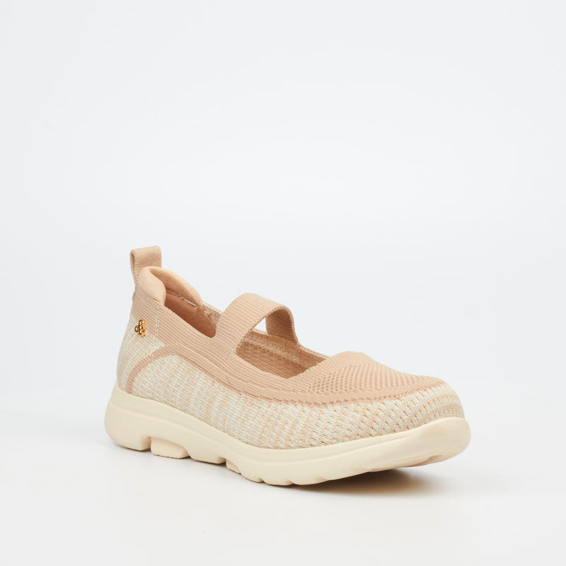 Heart & Sole Taaliyah 1 Sneaker - Beige footwear Heart & Sole