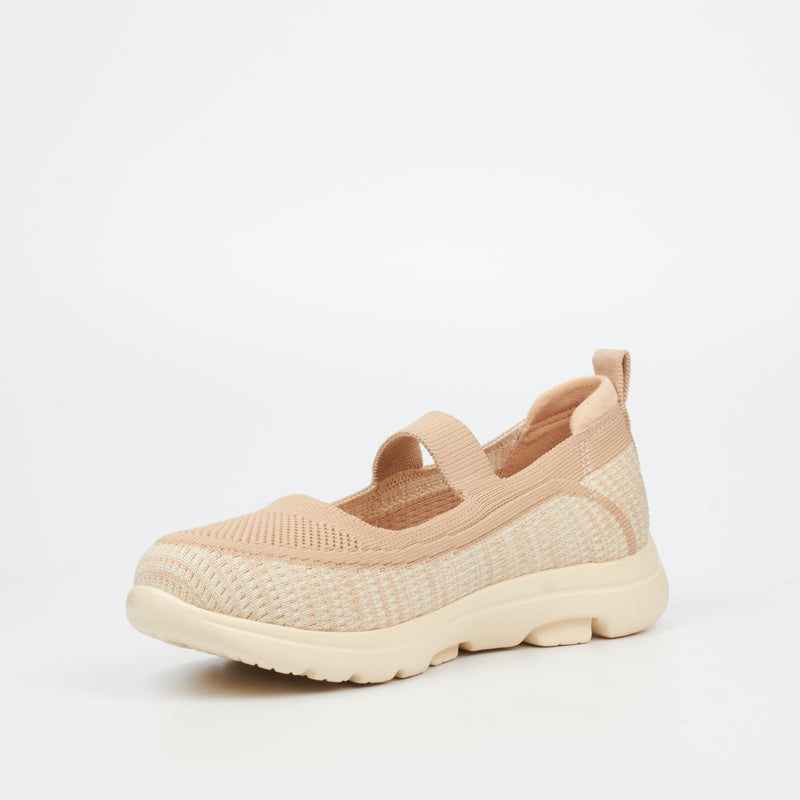 Heart & Sole Taaliyah 1 Sneaker - Beige footwear Heart & Sole