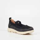 Heart & Sole Taaliyah 1 Sneaker - Black footwear Heart & Sole