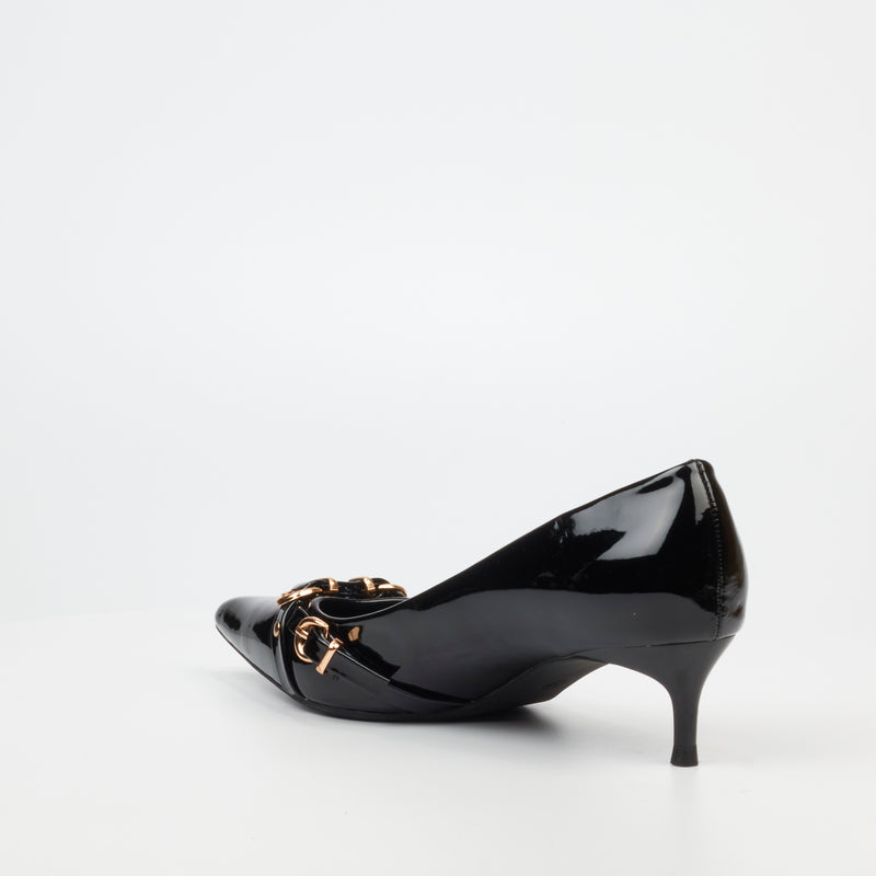 Miss Black Tait 1 Court - Black footwear Miss Black