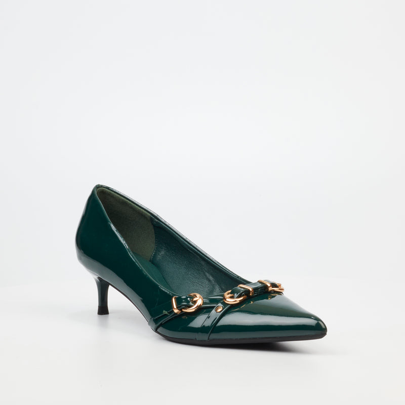 Miss Black Tait 1 Court - Green footwear Miss Black