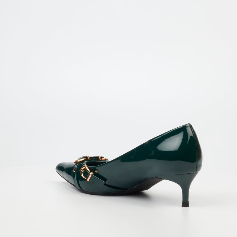 Miss Black Tait 1 Court - Green footwear Miss Black