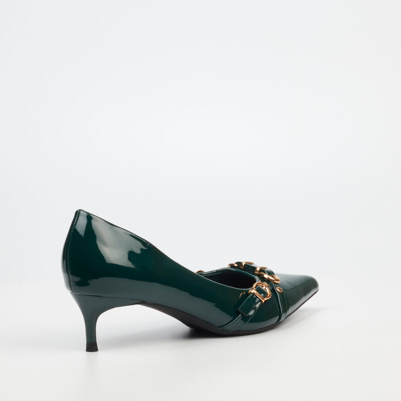 Miss Black Tait 1 Court - Green footwear Miss Black