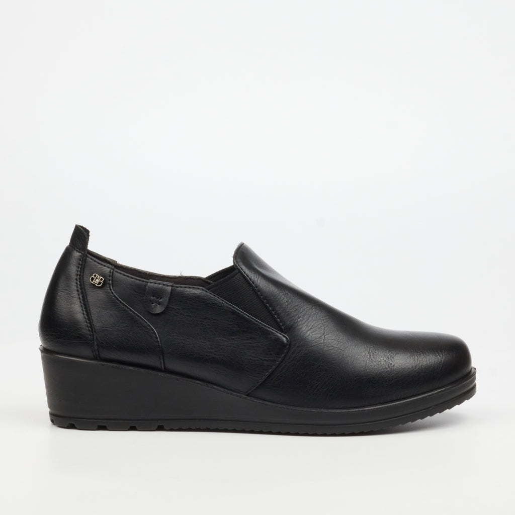 Butterfly Classics Takota 1 Faux Leather Ankle Boots - Black footwear Butterfly Classics