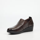 Butterfly Classics Takota 1 Faux Leather Ankle Boots – Chocolate