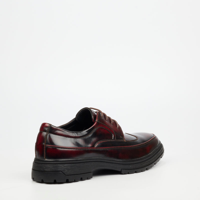 Mazerata Talya 1 Faux Wax Formal - Burgundy footwear Mazerata