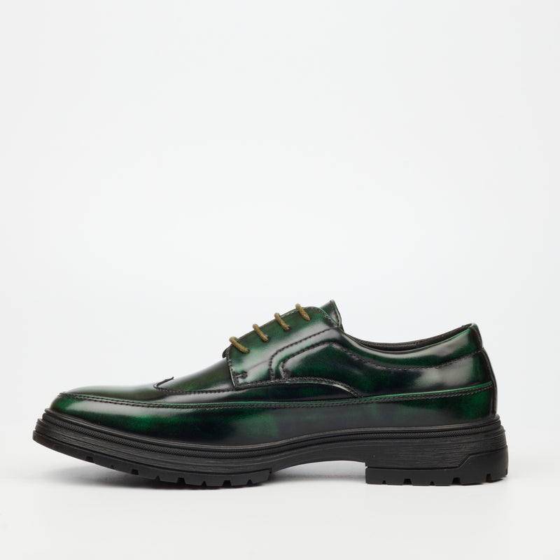 Mazerata Talya 1 Faux Wax Formal - Green footwear Mazerata