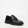 Mazerata Talya 3 Faux Wax Shoes - Black footwear Mazerata