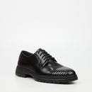 Mazerata Talya 3 Faux Wax Shoes - Black footwear Mazerata