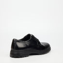 Mazerata Talya 3 Faux Wax Shoes - Black footwear Mazerata