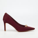 Miss Black Tamara 2 Court - Wine footwear Miss Black