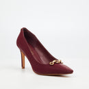 Miss Black Tamara 2 Court - Wine footwear Miss Black