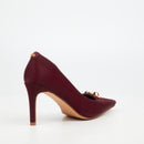 Miss Black Tamara 2 Court - Wine footwear Miss Black