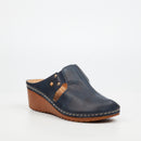 Butterfly Classic Taryn 1 Wedge - Navy footwear Butterfly Classics
