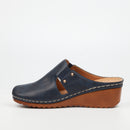 Butterfly Classic Taryn 1 Wedge - Navy footwear Butterfly Classics