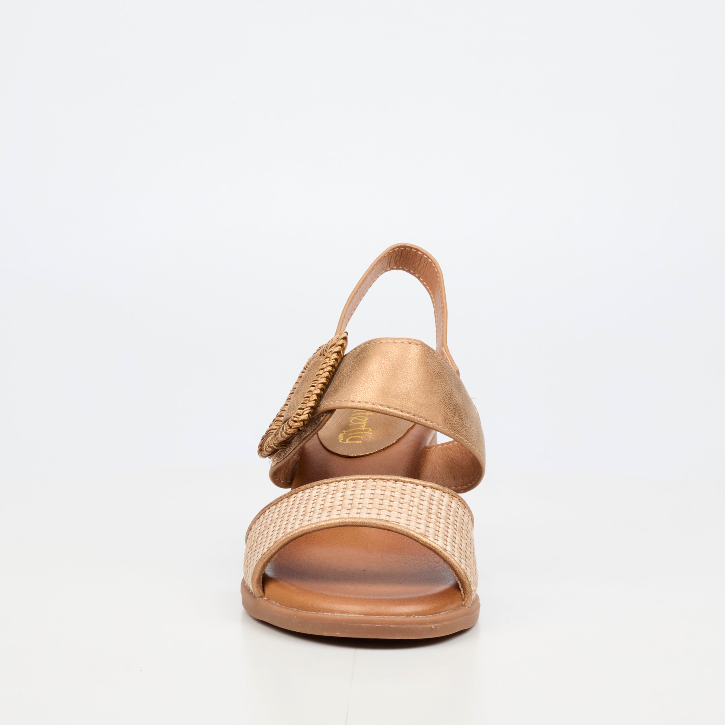 Butterfly Feet Teegan 1 Heel - Bronze footwear Butterfly Feet