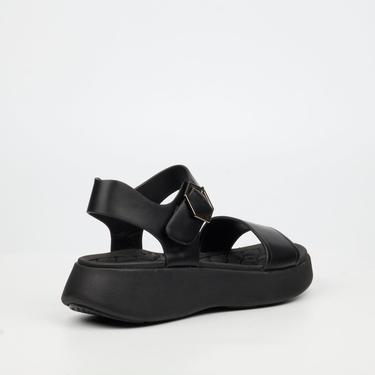 Heart & Sole Theodora 1 Flat Sandals - Black