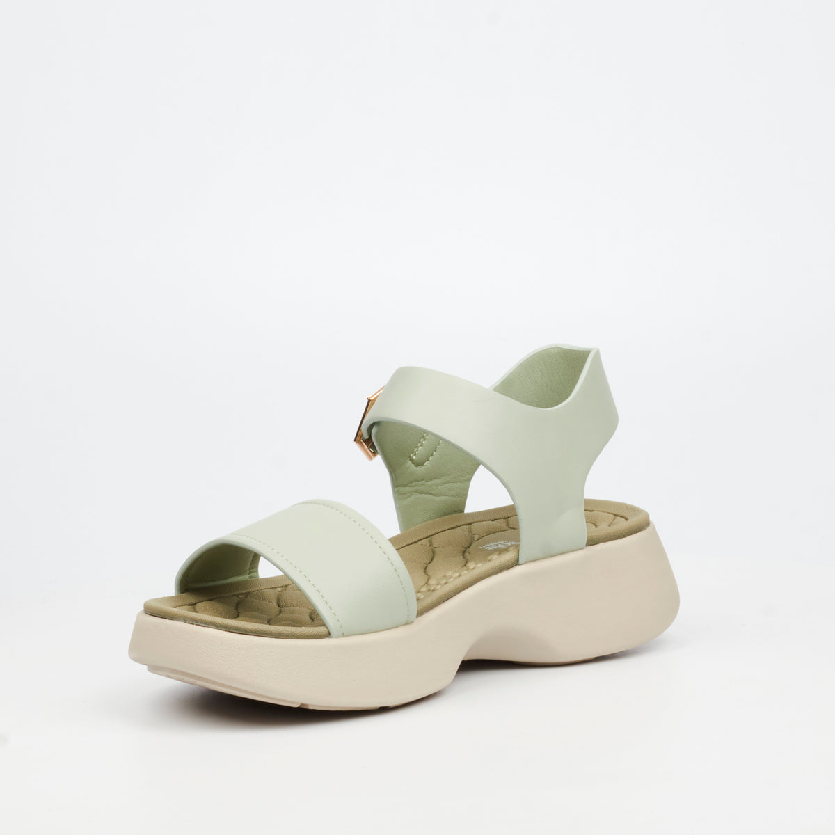 Heart & Sole Theodora 1 Flat Sandals - Mint