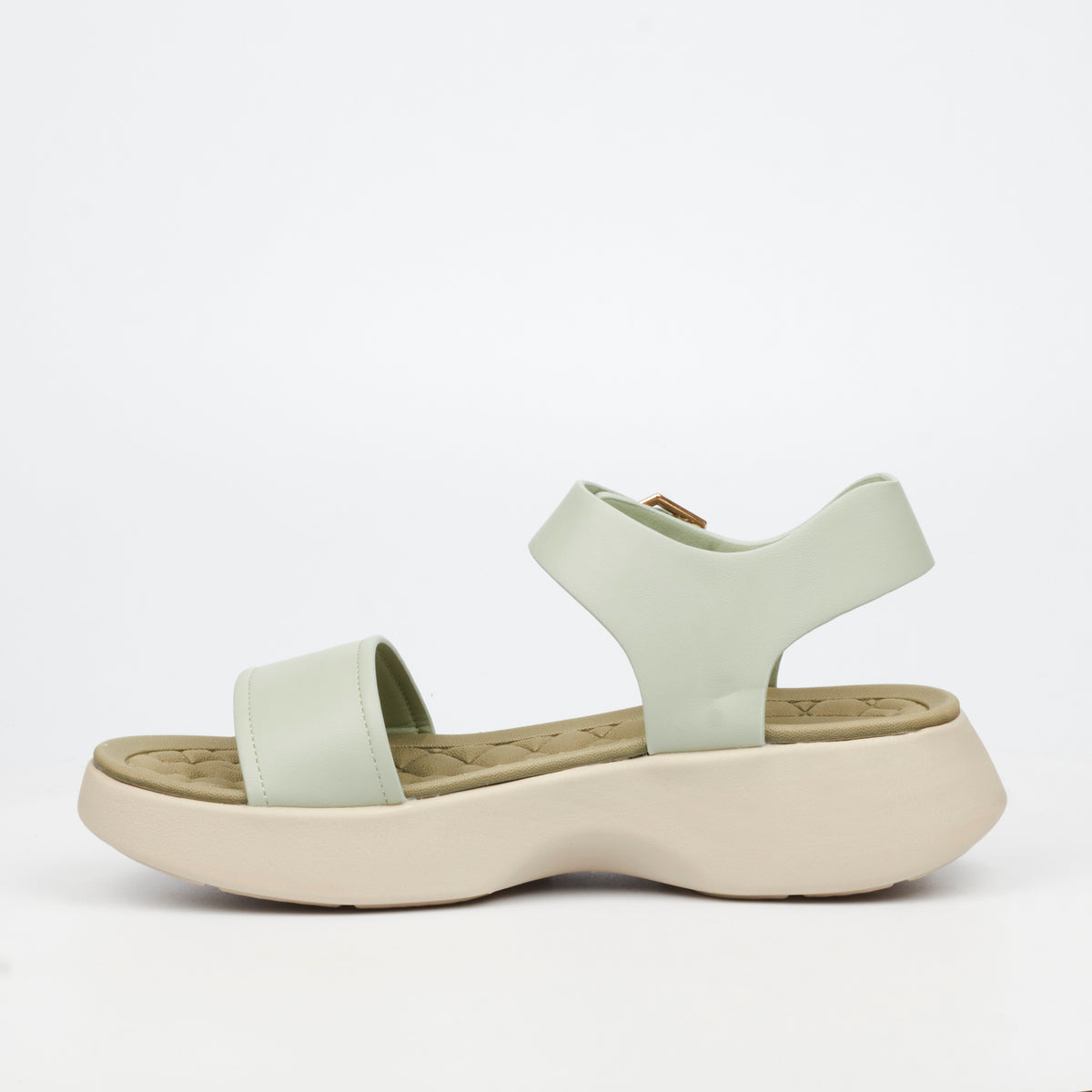 Heart & Sole Theodora 1 Flat Sandals - Mint