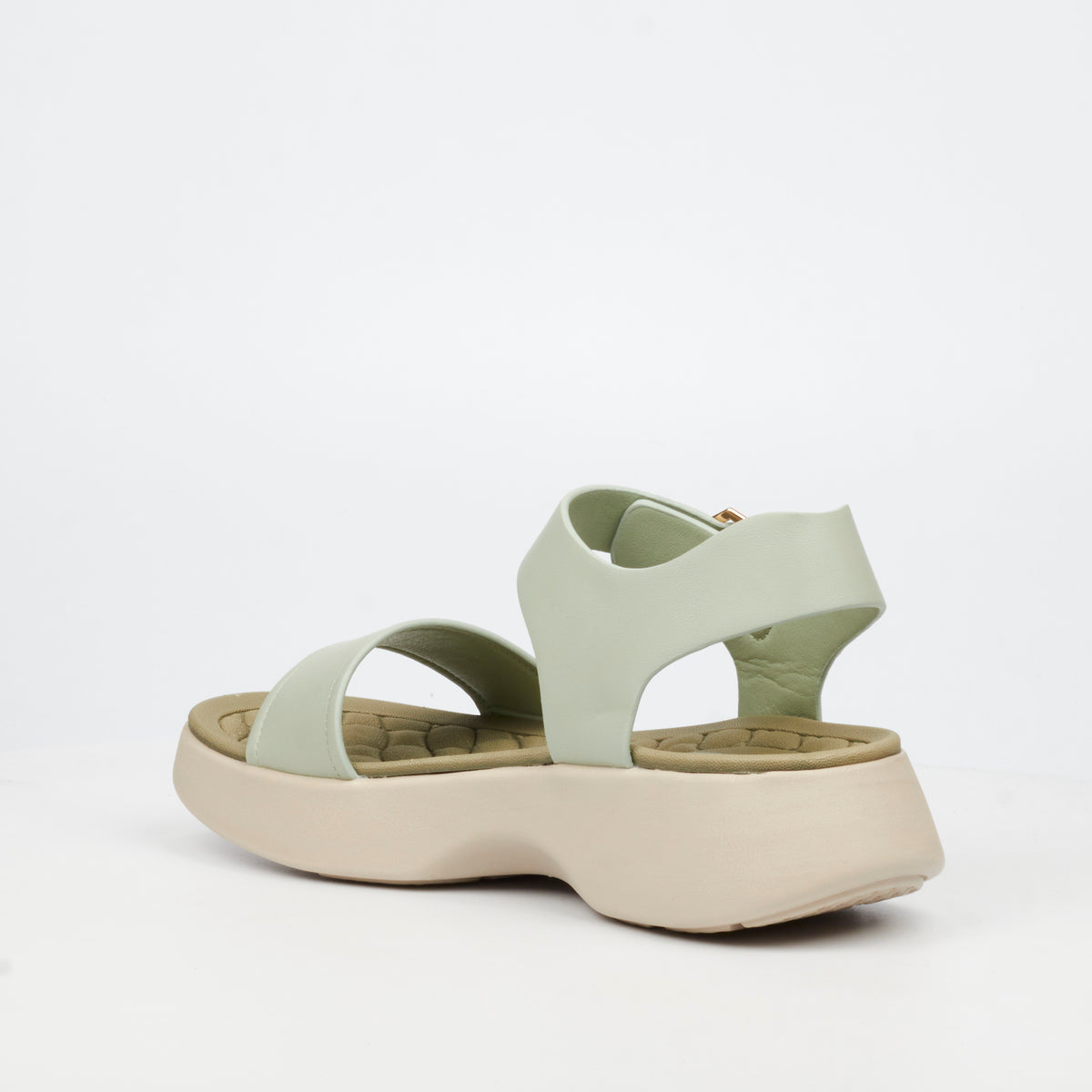 Heart & Sole Theodora 1 Flat Sandals - Mint