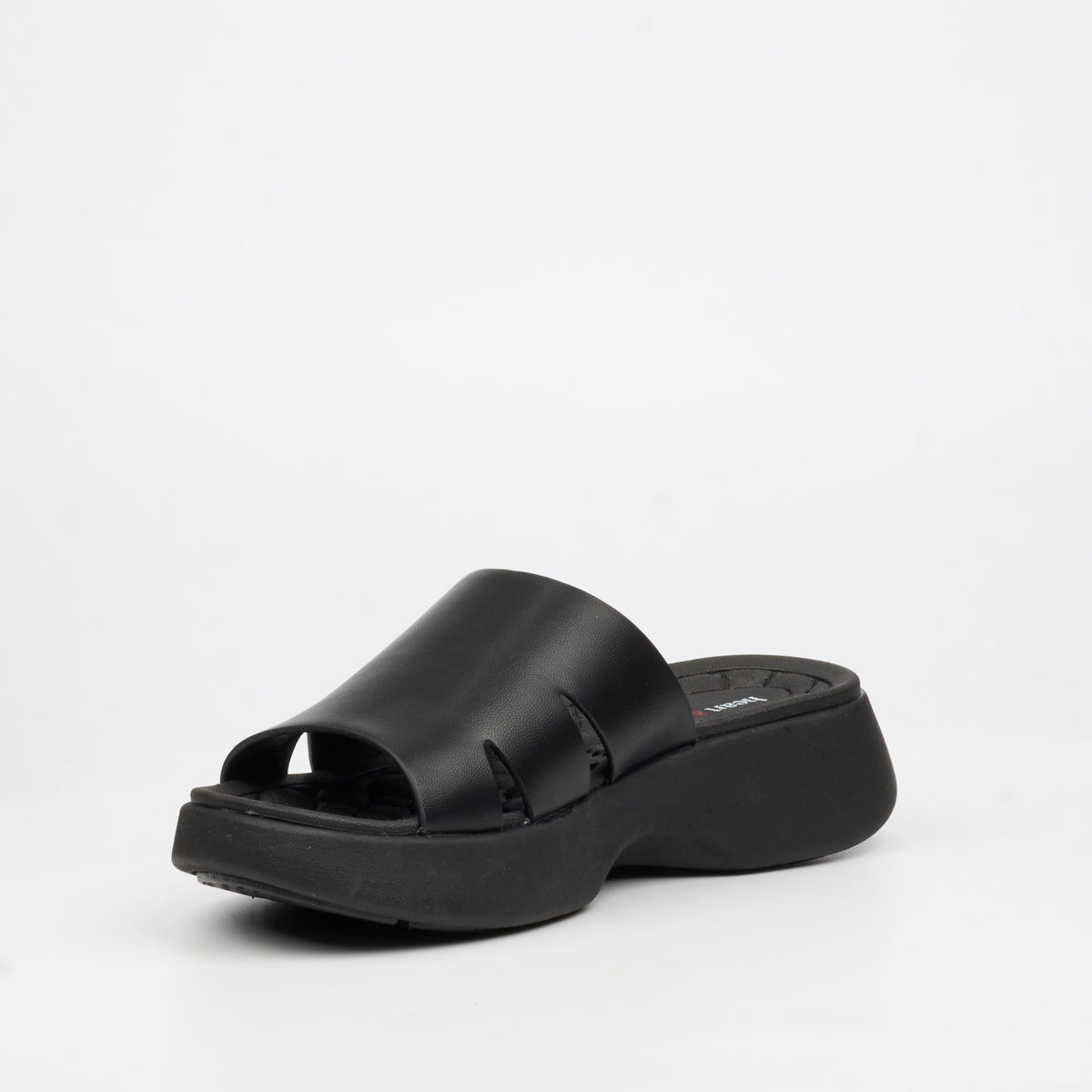 Heart & Sole Theodora 2 Flat Sandals - Black