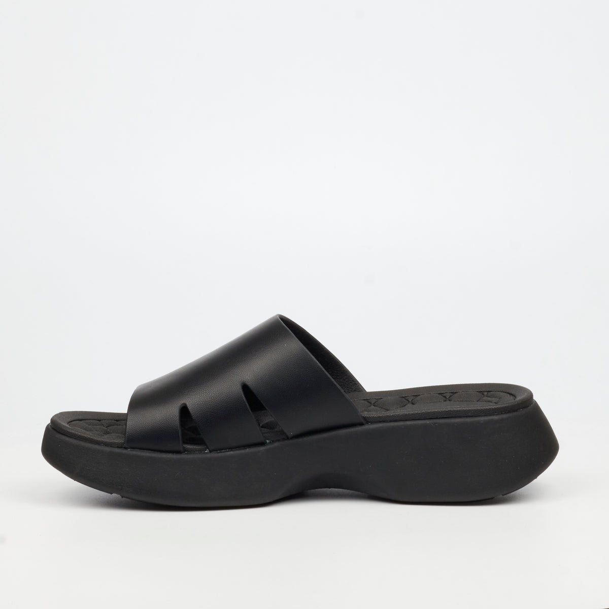 Heart & Sole Theodora 2 Flat Sandals - Black