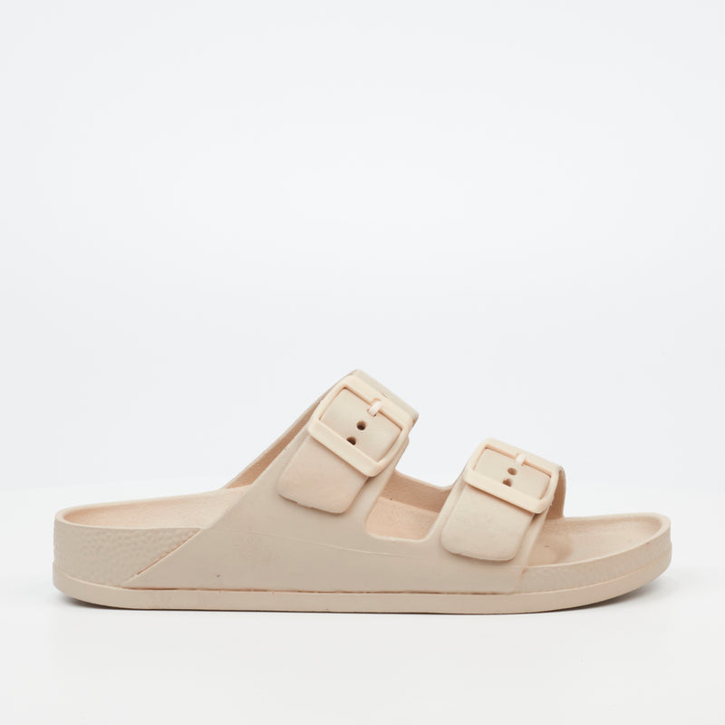 Viabeach Tide 1 Flat Sandal - Nude footwear Viabeach   