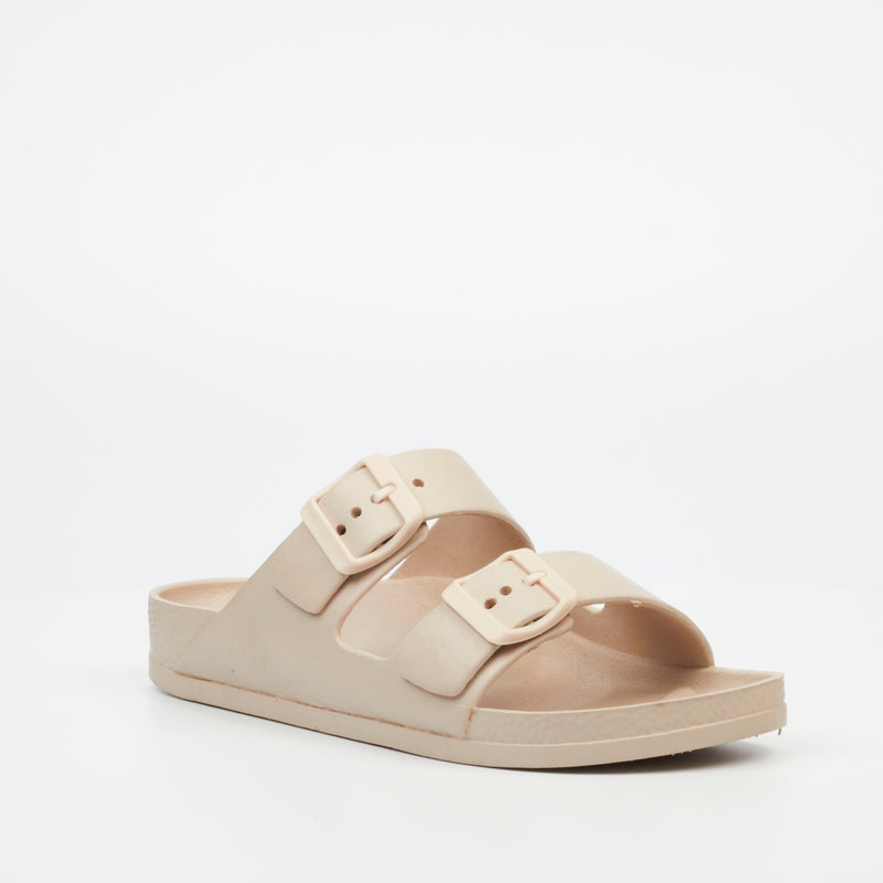 Viabeach Tide 1 Flat Sandal - Nude footwear Viabeach   