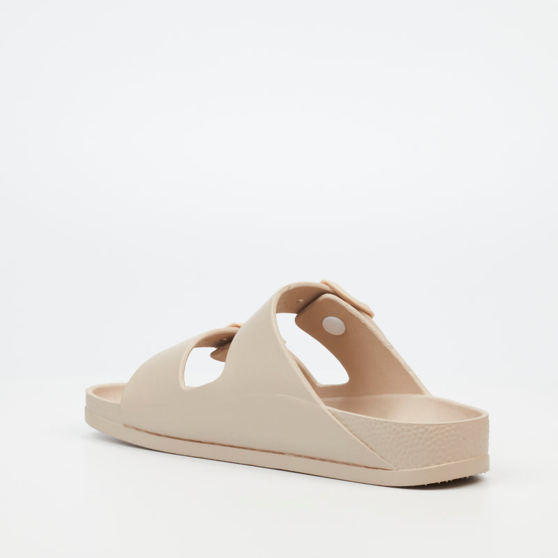 Viabeach Tide 1 Flat Sandal - Nude footwear Viabeach   