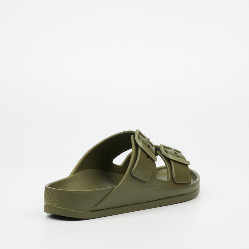 Viabeach Tide 1 Flat Sandal - Khaki footwear Viabeach   