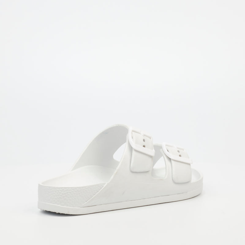 Viabeach Tide 1 Flat Sandal - White footwear Viabeach   