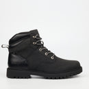Urbanart Timba 16 Faux Nubuck Ankle Boot - Black footwear Urbanart