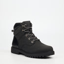Urbanart Timba 16 Faux Nubuck Ankle Boot - Black footwear Urbanart