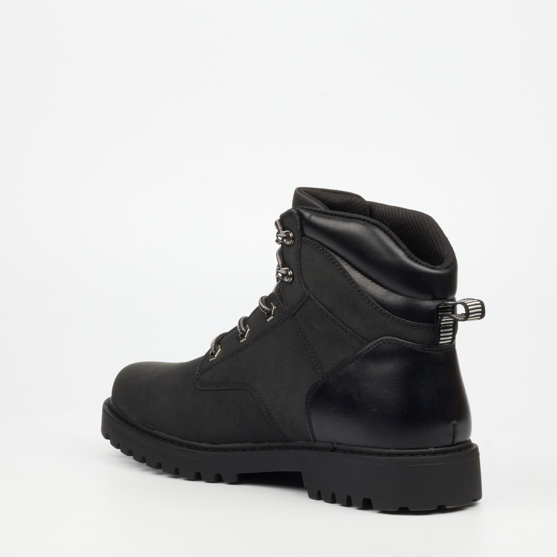 Urbanart Timba 16 Faux Nubuck Ankle Boot - Black footwear Urbanart